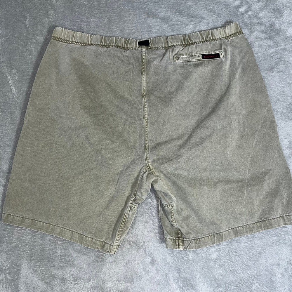 Vintage Gramicci Shorts Men's M Tan Built-in Belt 90s USA GorpCore - Picture 2 of 8